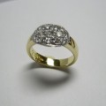 Brilliant diamond occasion ring