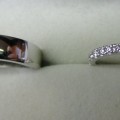 Platinum diamond wedding ring