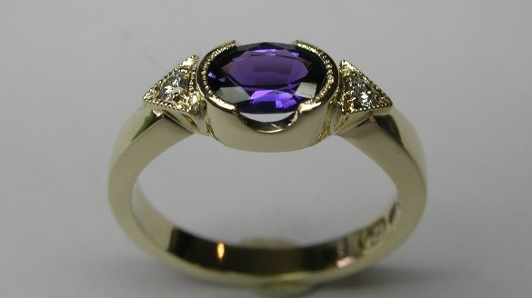 Michael's Jewellery Design » Blog Archive » Natural purple sapphire and ...